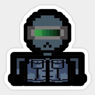 Bored Robo Punk#6 Sticker